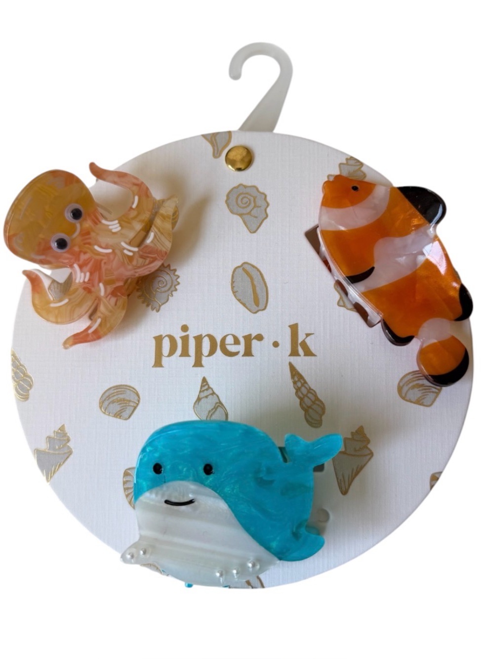 Piper K Ocean Theme Hairclip